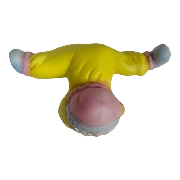 Vintage Enesco Shelf Sitting Clown Trio Figurines Collectible Retro Circus Decor - Picture 7 of 8